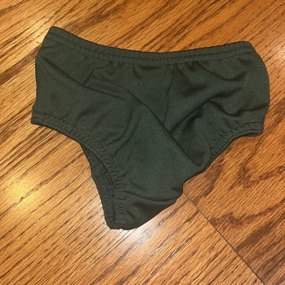 Girl’s Green Bathing Suit Bottoms Size 18M - Picture 2 of 3
